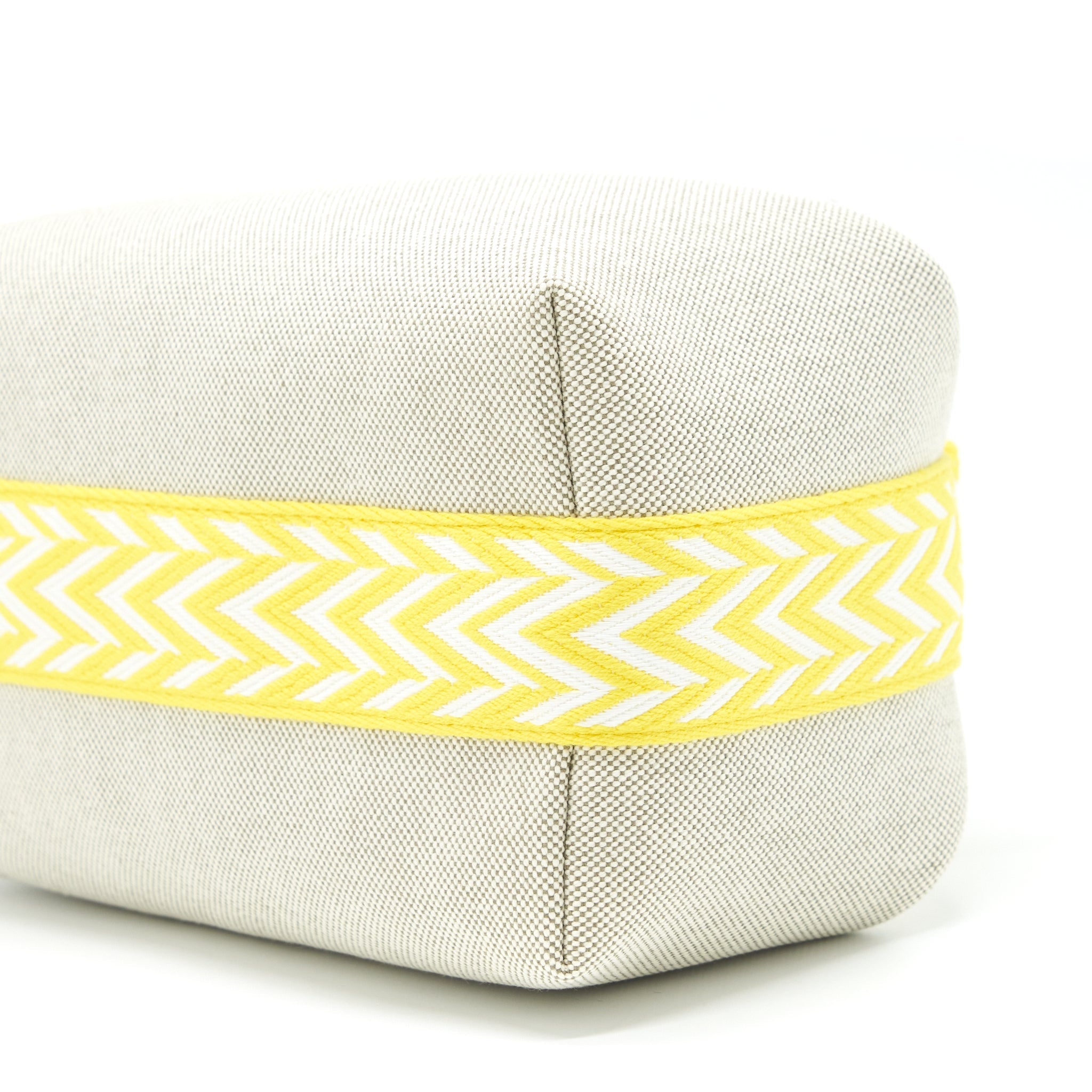 HERMES BRIDE-A-BRAC CASE, SMALL MODEL JAUNE CITRON