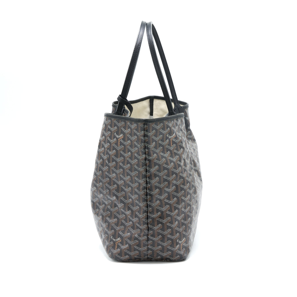 GOYARD ARTOIS PM TOTE CANVAS / CALFSKIN BLACK