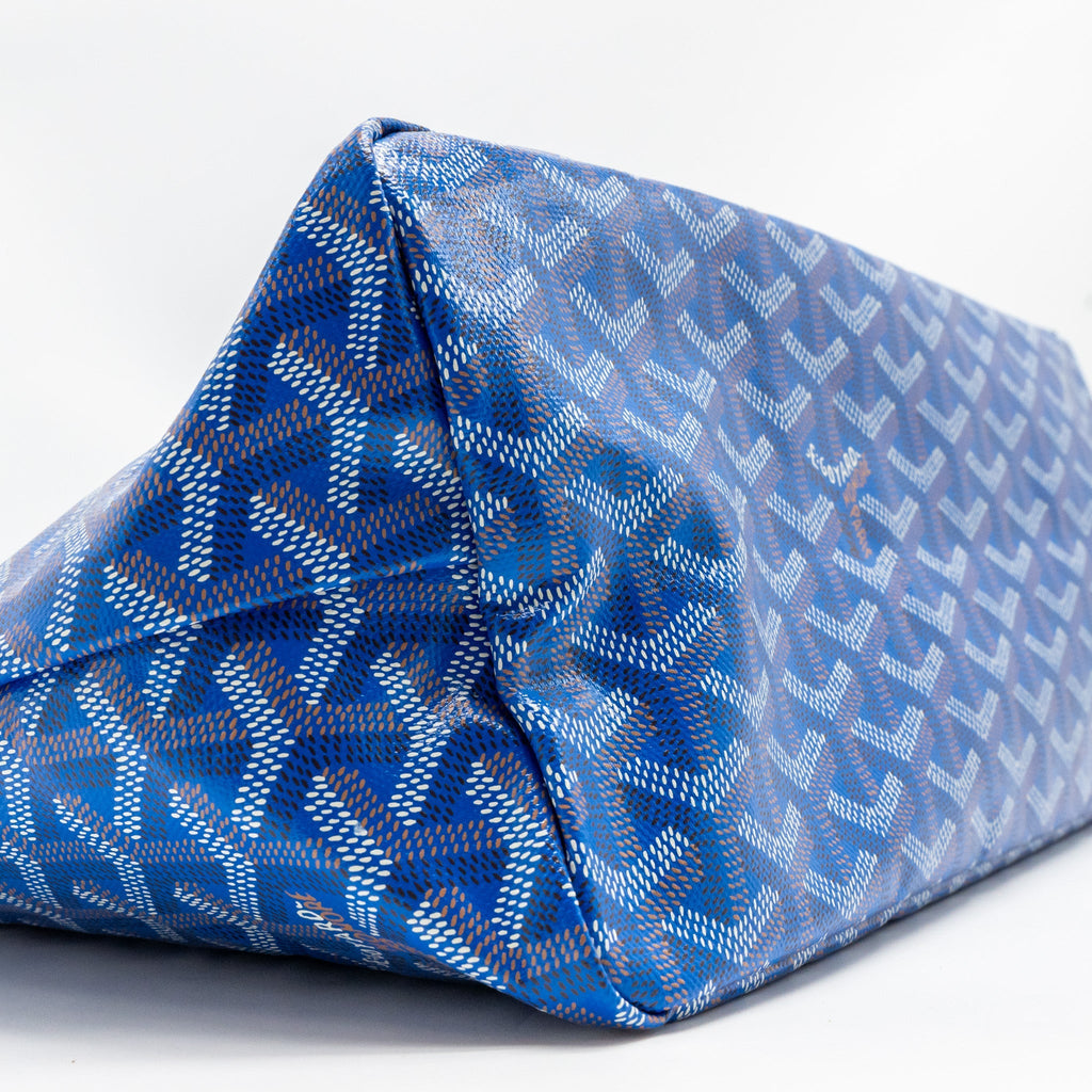 GOYARD BOHEME HOBO BAG GOYARDLINE CANVAS BLUE SHW