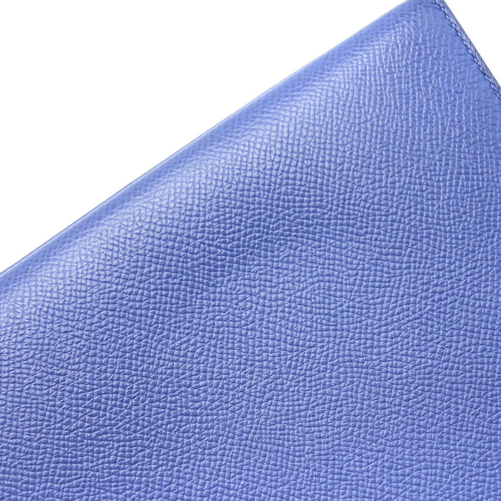 HERMES KELLY 25 EPSOM BLUE AGATE GHW