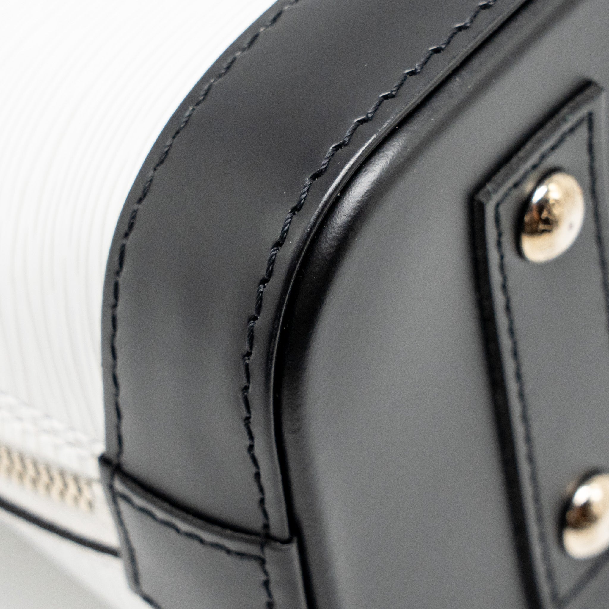 LOUIS VUITTON STRIPE ALMA BB EPI LEATHER WHITE/MULTICOLOUR SHW