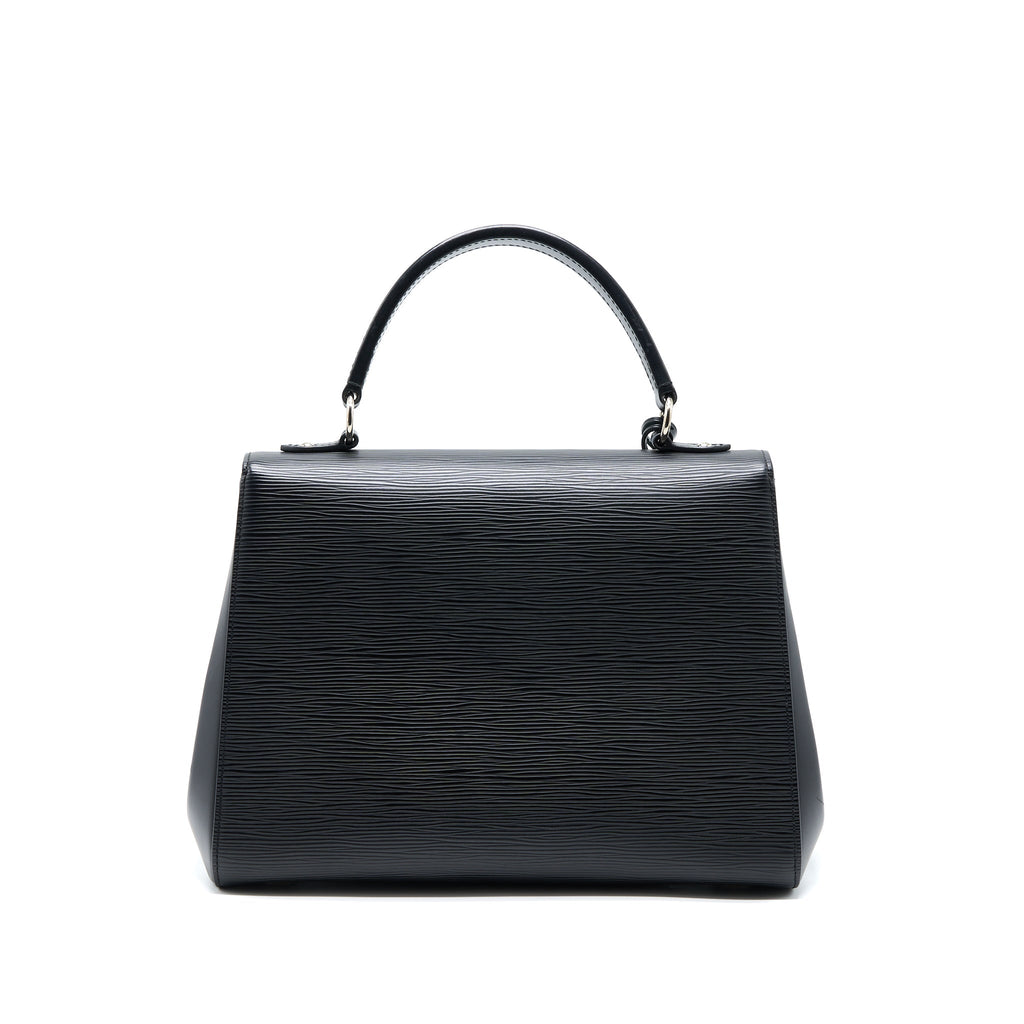 LOUIS VUITTON CLUNY MM EPI BLACK SHW WITH INITIAL S.S