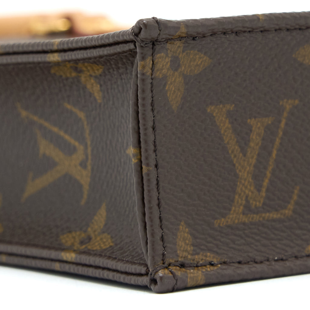 LOUIS VUITTON PETIT SAC PLAT MONOGRAM CANVAS GHW