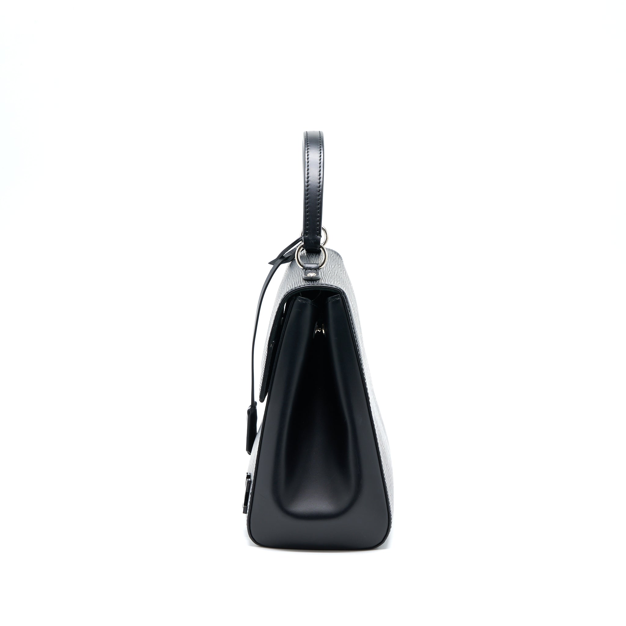 LOUIS VUITTON CLUNY MM EPI BLACK SHW WITH INITIAL S.S