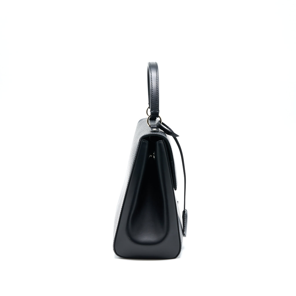 LOUIS VUITTON CLUNY MM EPI BLACK SHW WITH INITIAL S.S