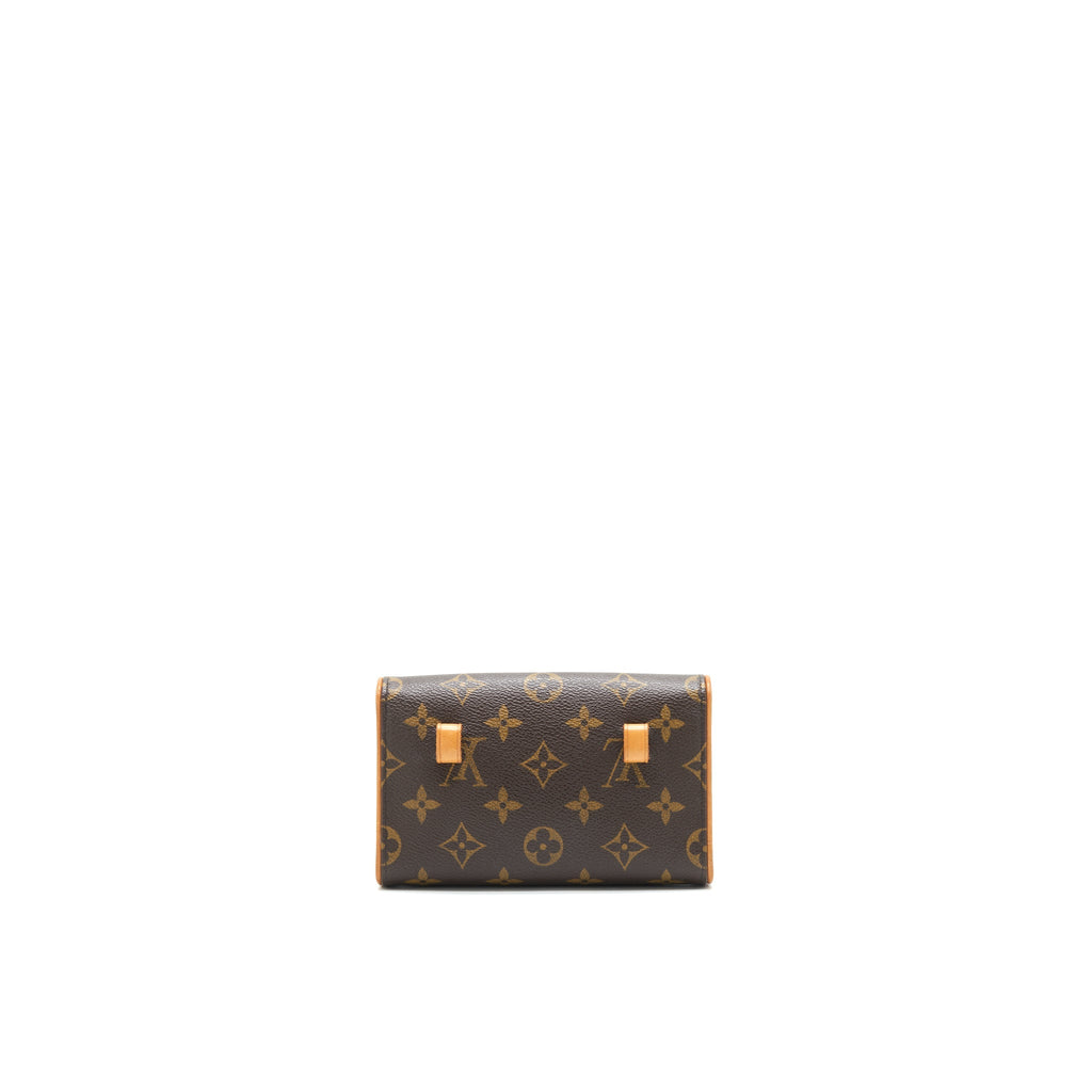 LOUIS VUITTON VINTAGE FLORENTINE MONOGRAM CANVAS BELT BAG
