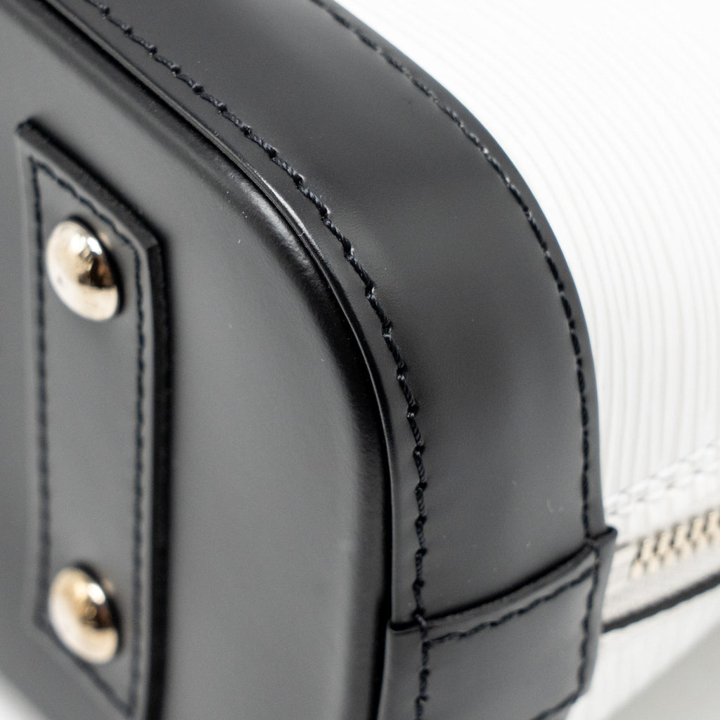 LOUIS VUITTON STRIPE ALMA BB EPI LEATHER WHITE/MULTICOLOUR SHW