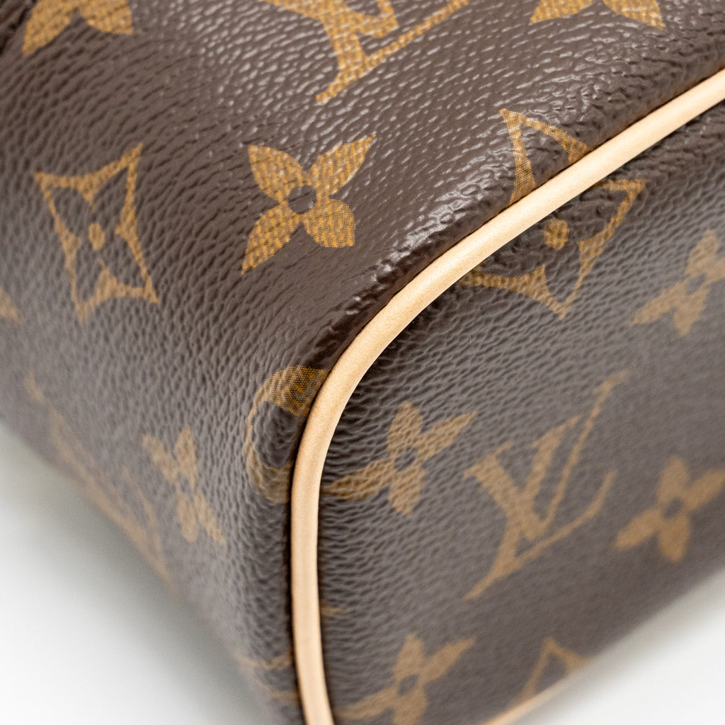 LOUIS VUITTON NICE NANO MONOGRAM CANVAS GHW