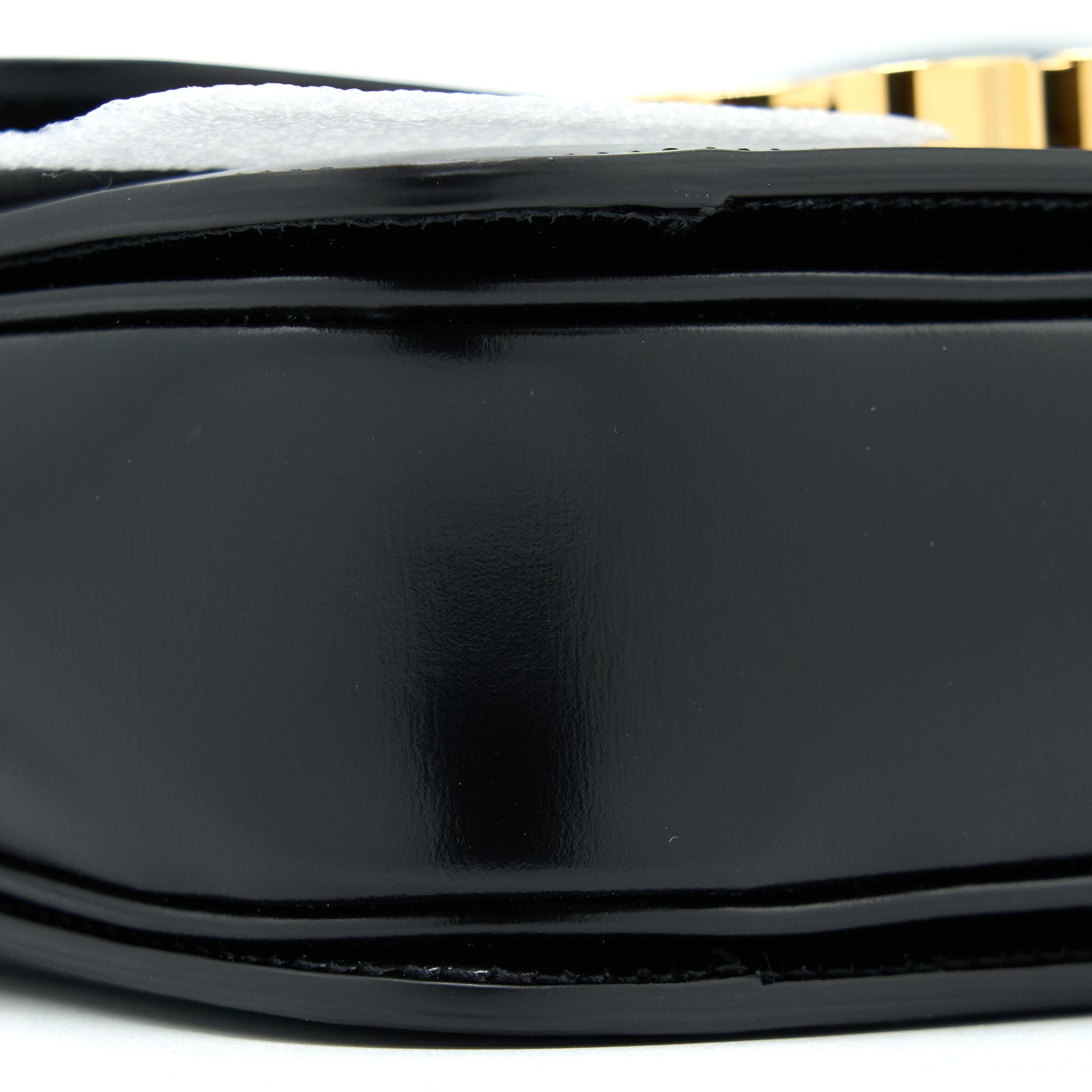 CELINE TEEN TRIOMPHE SHOULDER BAG CALFSKIN BLACK GHW