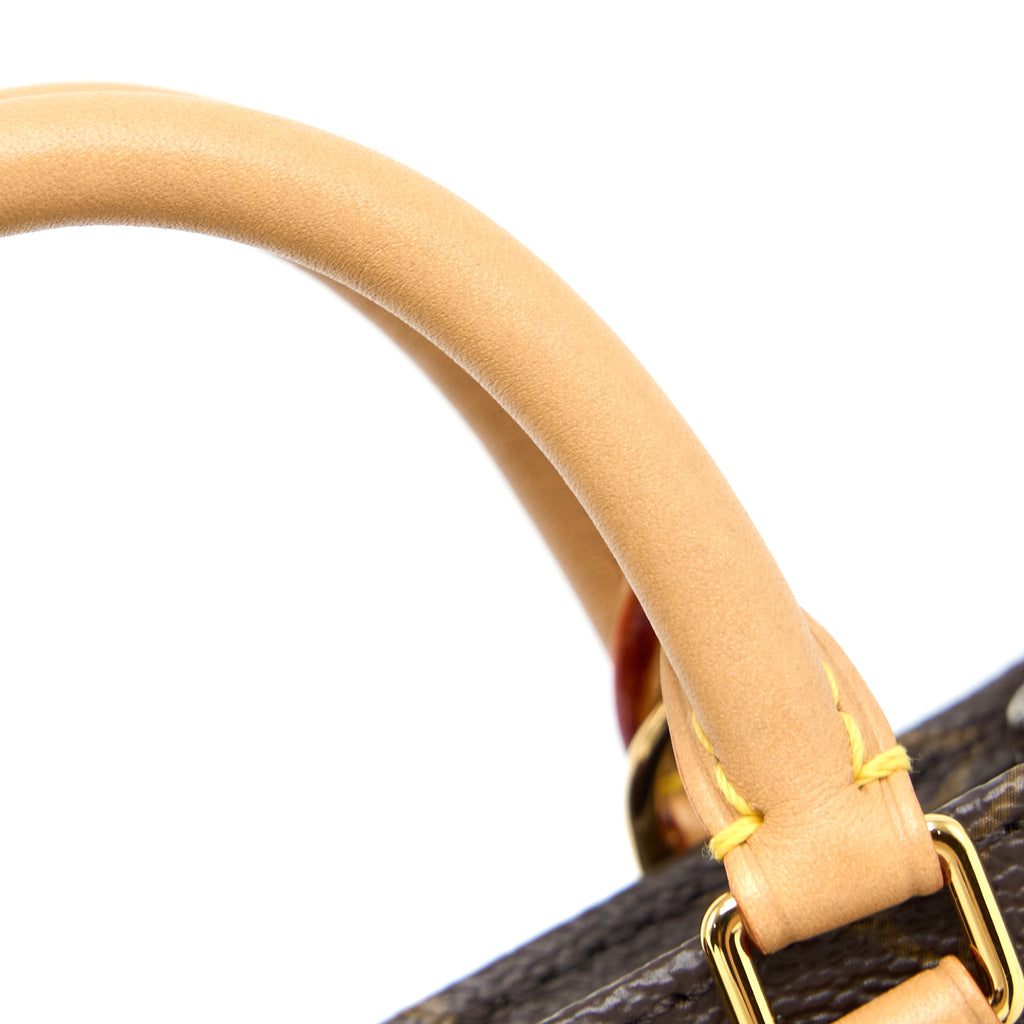 LOUIS VUITTON PETIT SAC PLAT MONOGRAM CANVAS GHW