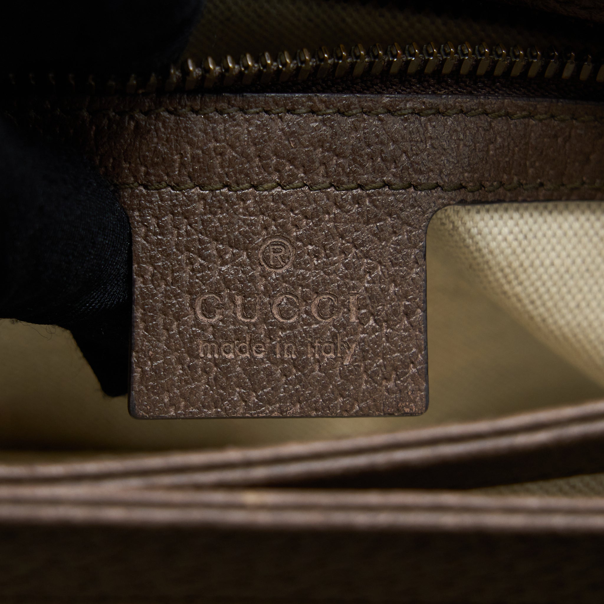 GUCCI OPHIDIA CROSSBODY BAG GG SUPREME CANVAS/LEATHER GHW