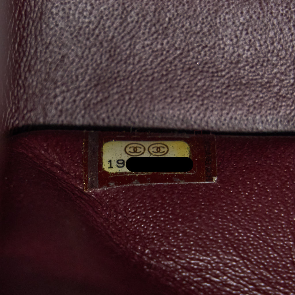 CHANEL CLASSIC JUMBO DOUBLE FLAP BAG CAVIAR BLACK GHW