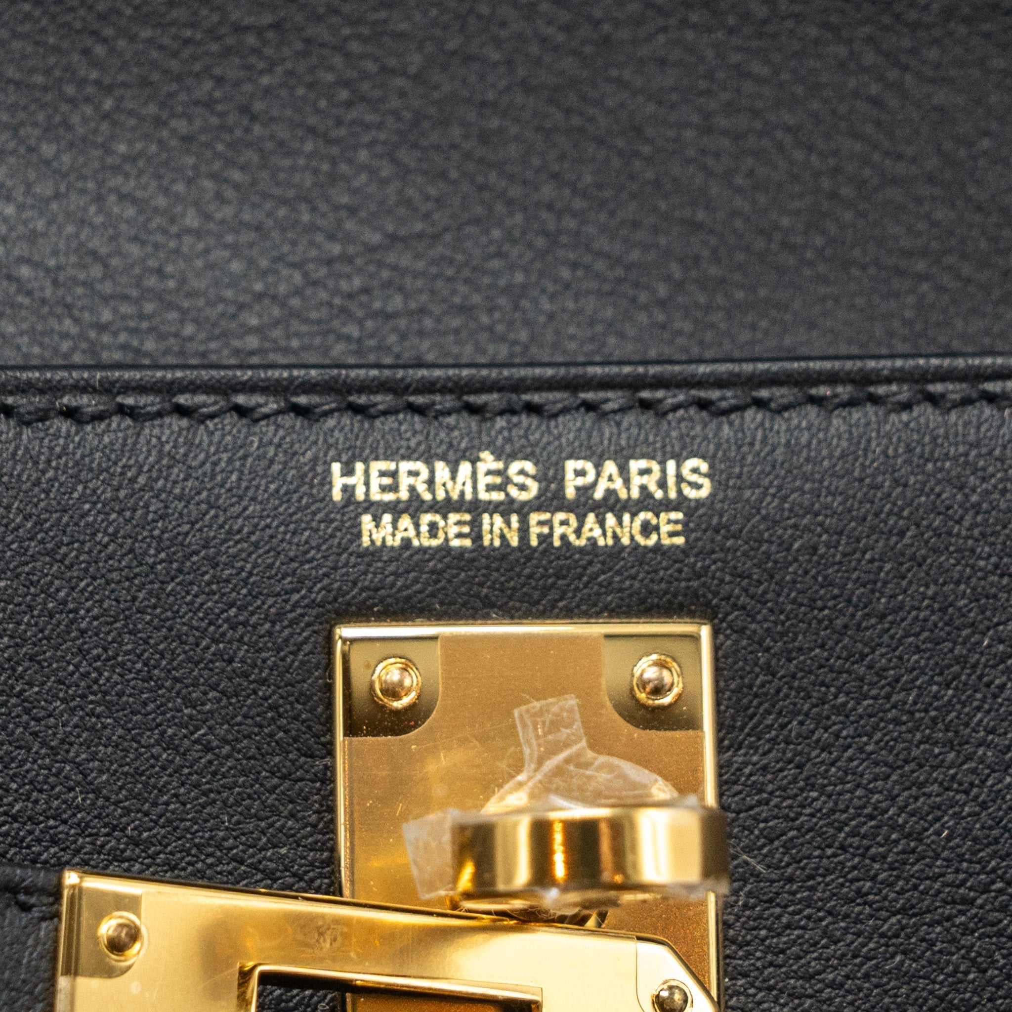 HERMES KELLY DANSE SWIFT BLACK GHW