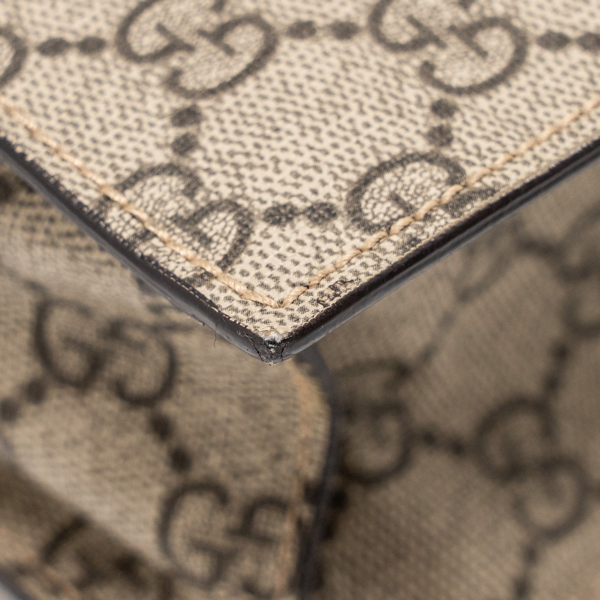GUCCI SOFT TOTE BAG GG SUPREME CANVAS GHW