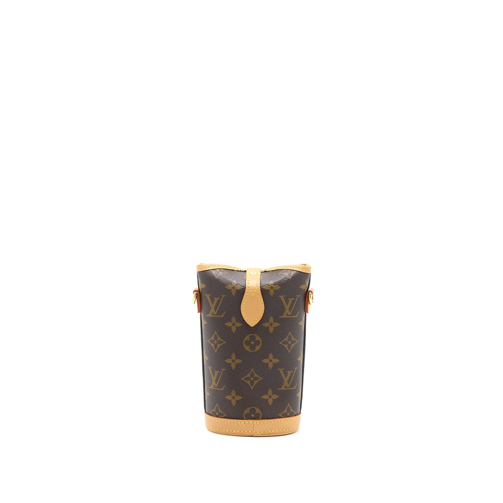 LOUIS VUITTON FOLD ME POUCH MONOGRAM CANVAS GHW