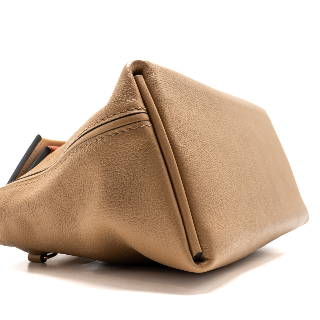 HERMES MINI 24/24 2424-21 BAG EVERCOLOR/SWIFT CHAI/NATA/CUIVRE GHW