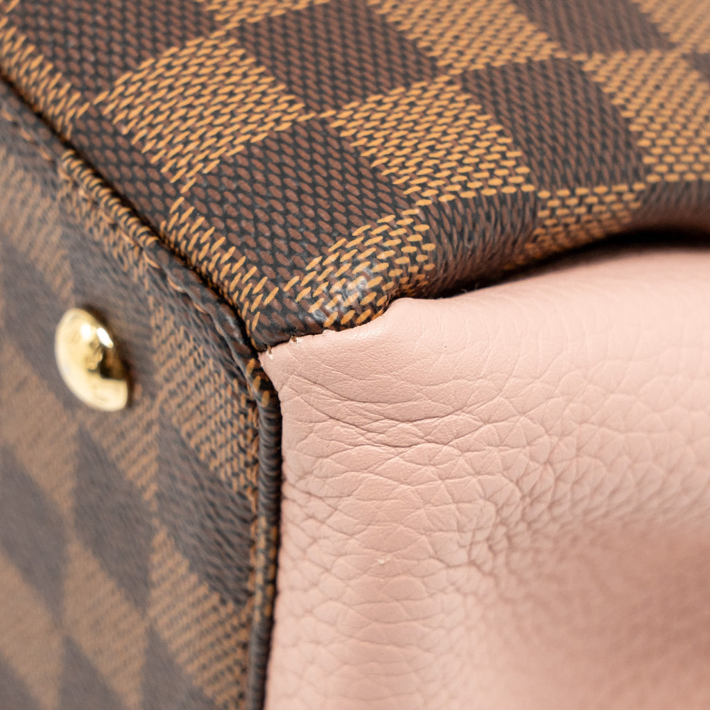 LOUIS VUITTON NORMANDY TOTE BAG DAMIER EBENE CANVAS MAGNOLIA GHW