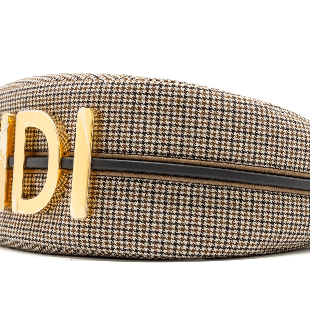 FENDI SMALL FENDIGRAPHY BAG FABRIC/ LEATHER BEIGE/ MULTICOLOUR GHW