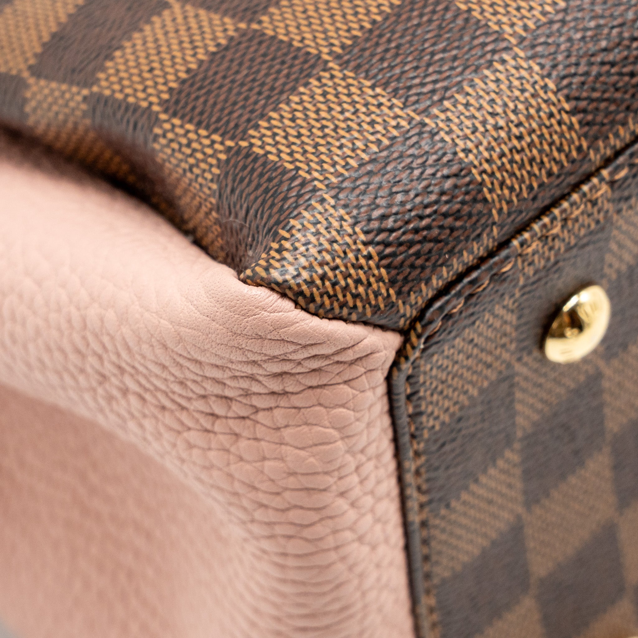 LOUIS VUITTON NORMANDY TOTE BAG DAMIER EBENE CANVAS MAGNOLIA GHW