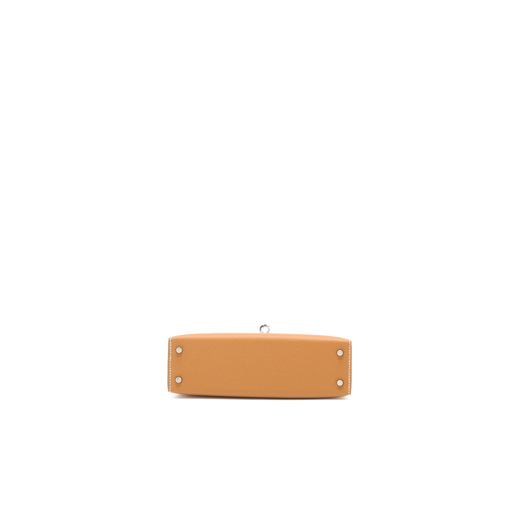HERMES MINI KELLY II EPSOM GOLD SHW