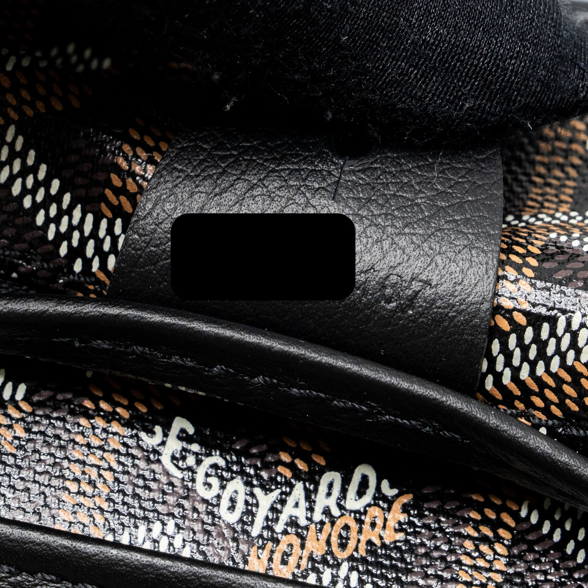 GOYARD ARTOIS TOTE GOYARDINE CANVAS BLACK SHW