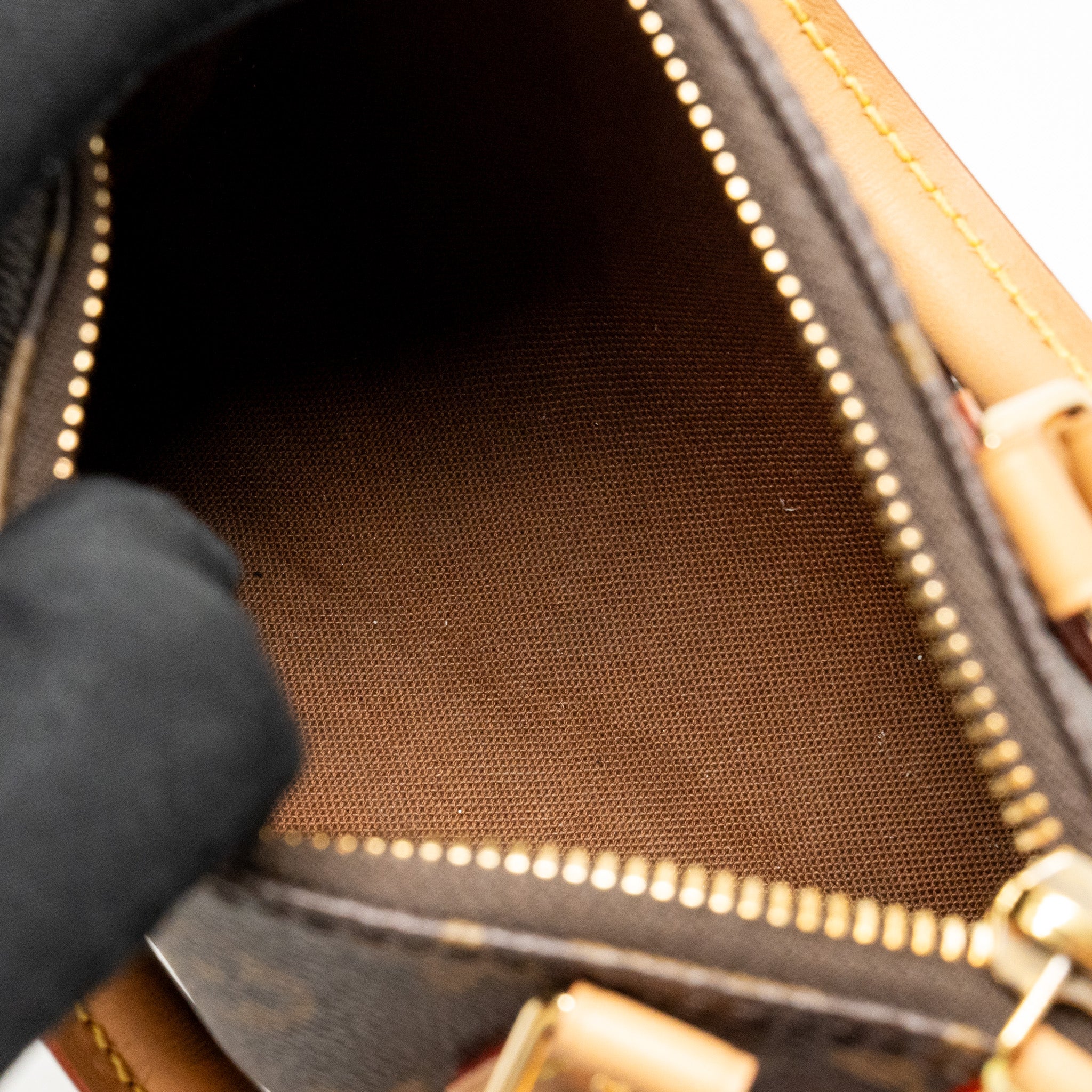 LOUIS VUITTON NANO SPEEDY MONOGRAM CANVAS GHW