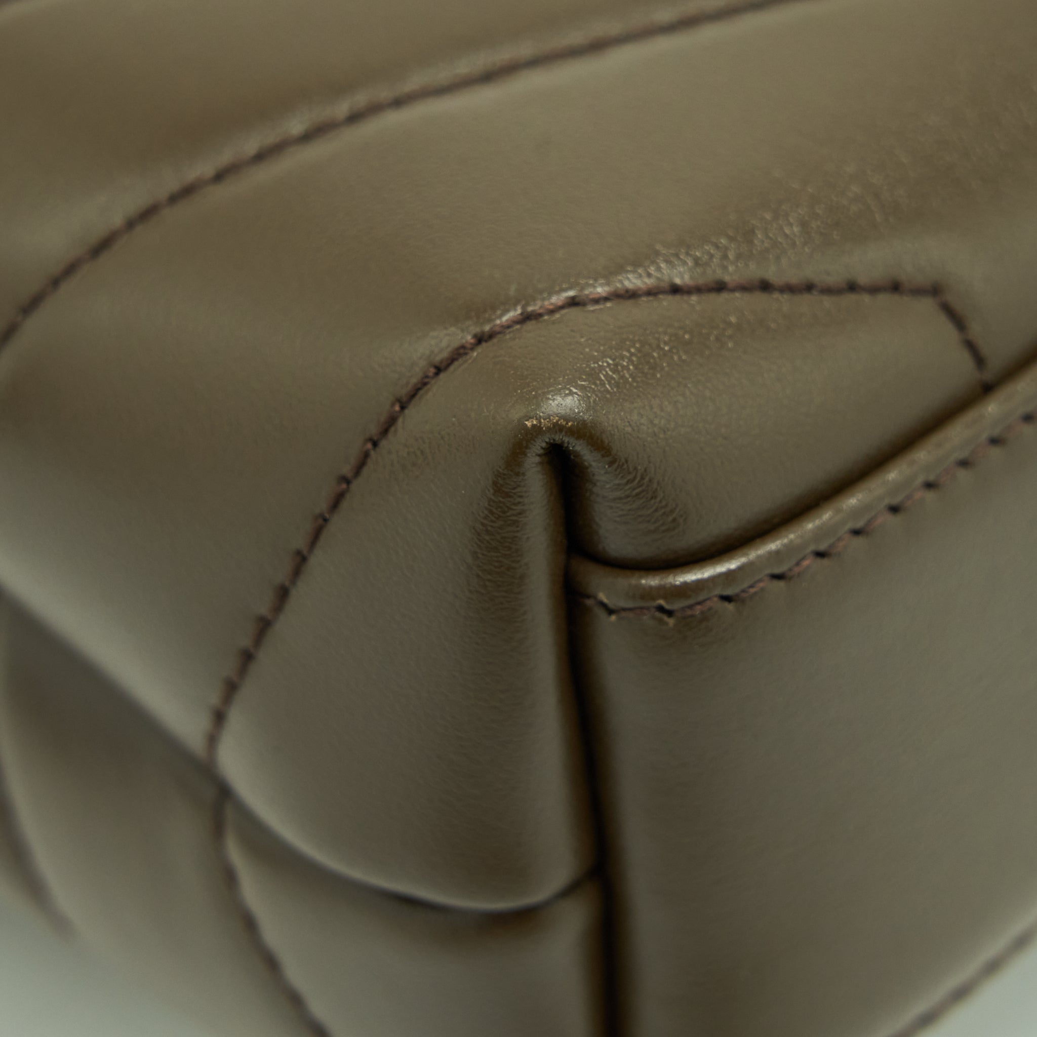 SAINT LAURENT/ YSL LOU LOU BAG BROWN GHW