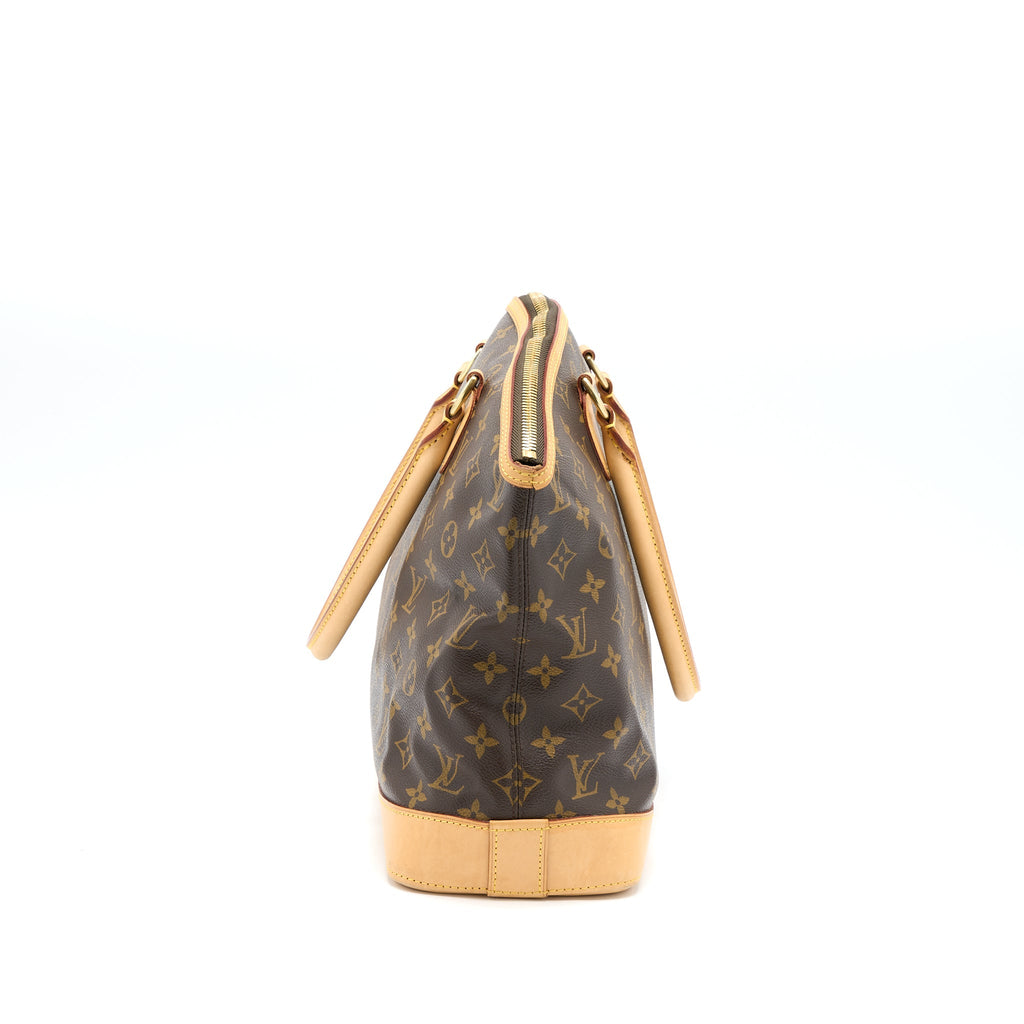 LOUIS VUITTON LOCKIT HORIZONTAL MONOGRAM CANVAS GHW