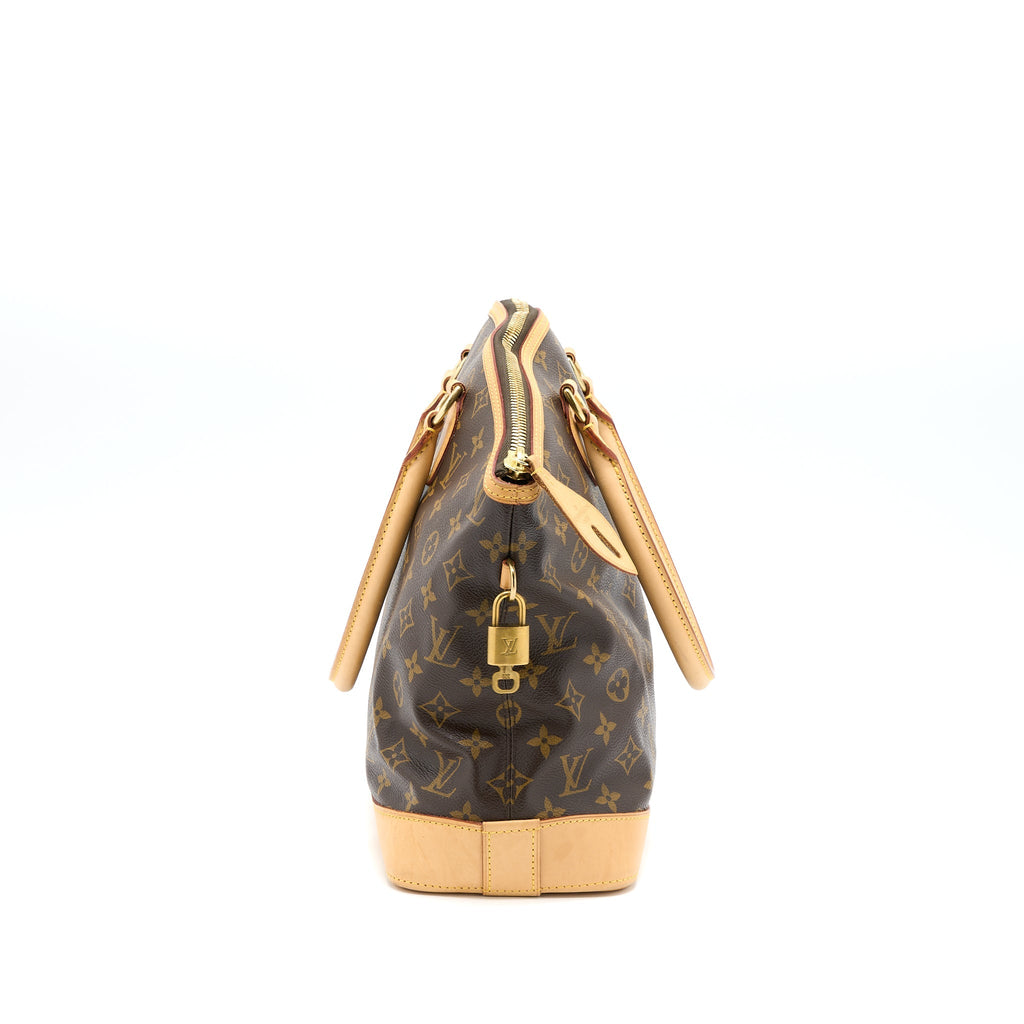 LOUIS VUITTON LOCKIT HORIZONTAL MONOGRAM CANVAS GHW