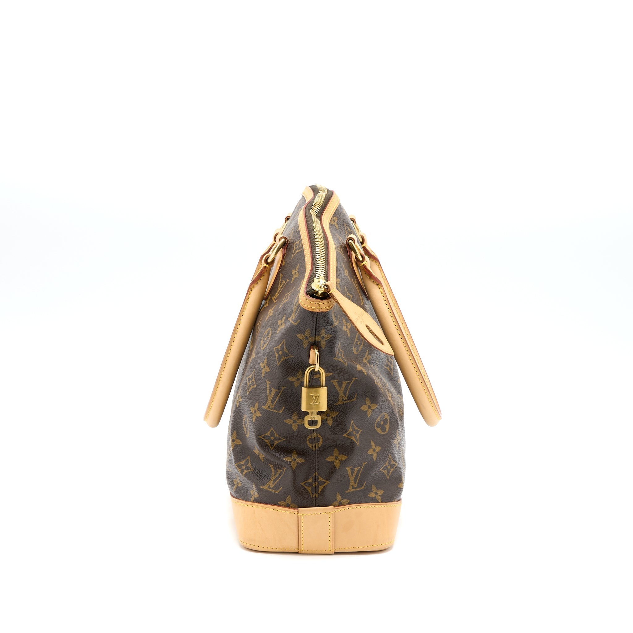LOUIS VUITTON LOCKIT HORIZONTAL MONOGRAM CANVAS GHW