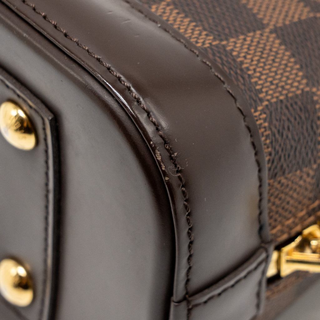 LOUIS VUITTON ALMA BB DAMIER EBENE GHW