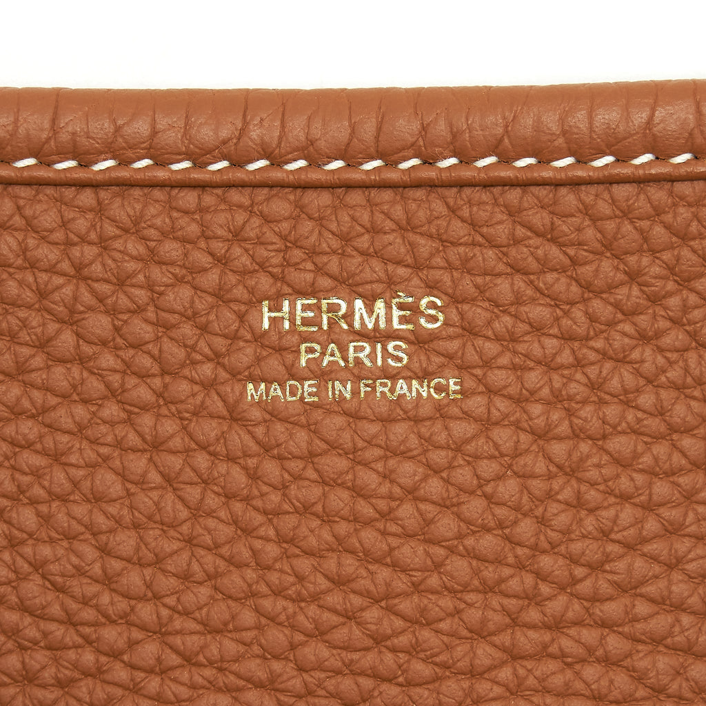 HERMES EVELYNE 33 GOLD GHW