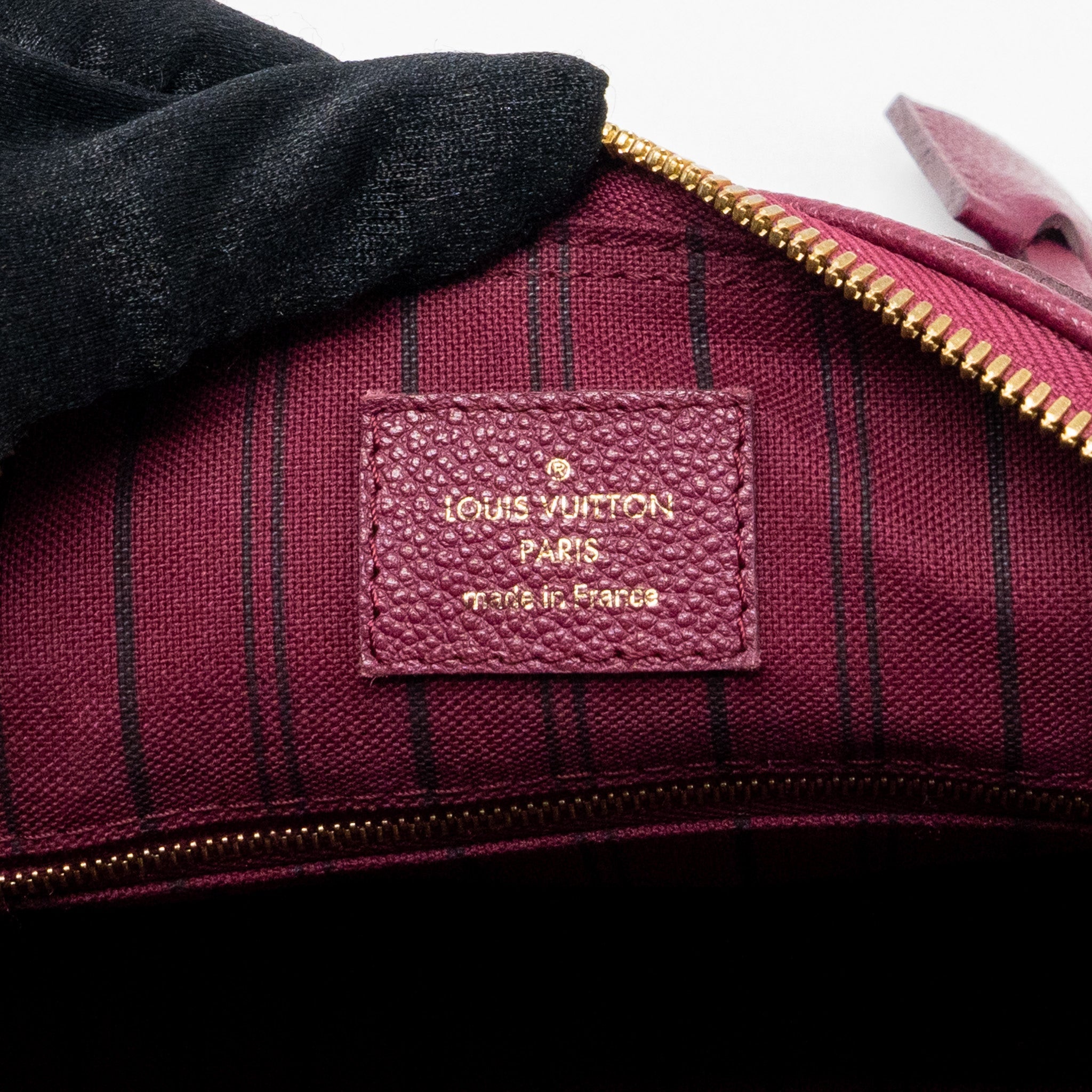 LOUIS VUITTON SPEEDY 25 BANDOULIERE MONOGRAM EMPREINTE PURPLE GHW