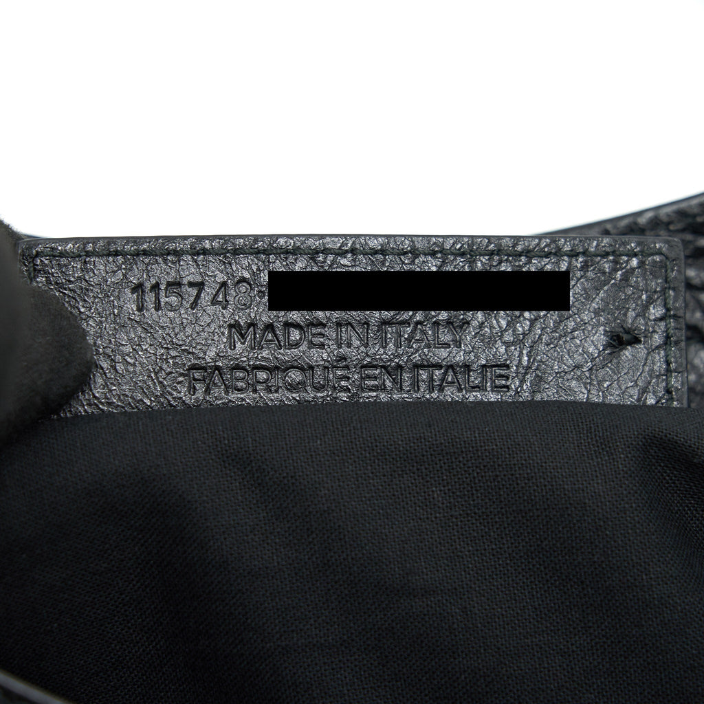 BALENCIAGA GIANT CITY BAG BLACK SHW