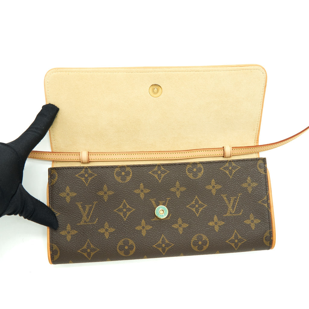 LOUIS VUITTON VINTAGE BELT BAG MONOGRAM CANVAS YEAR 2001