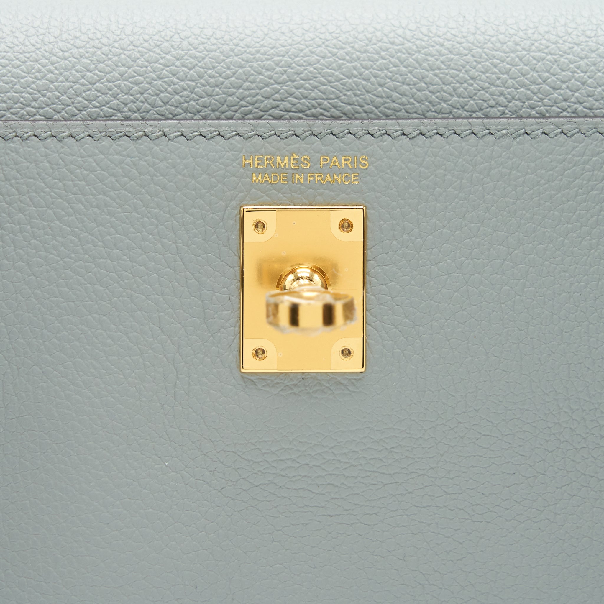 HERMES KELLY DANSE EVERCOLOR 8U BLUE GLACIER GHW
