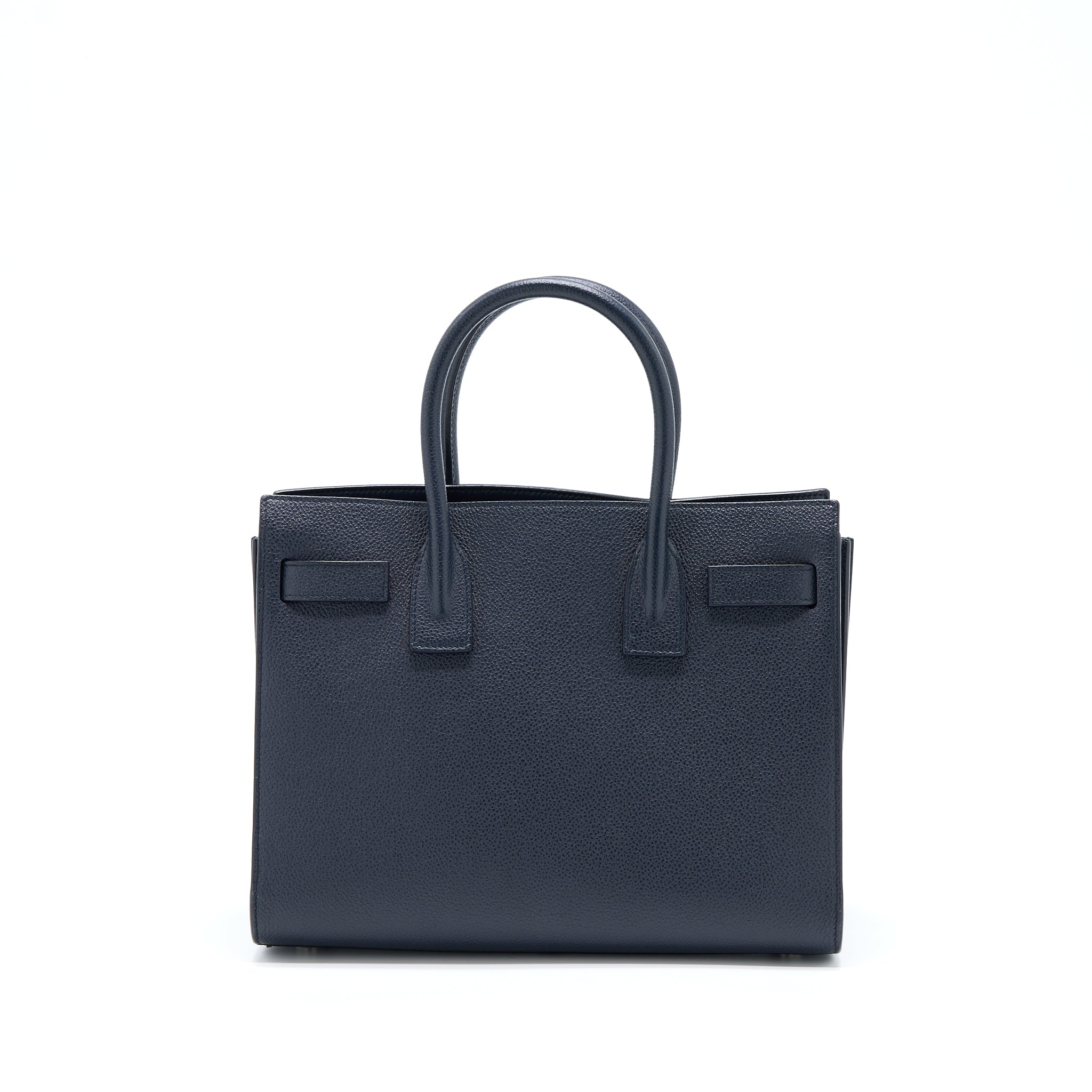 SAINT LAURENT/YSL BABY SAC DE JOUR  CALFSKIN NAVY SHW