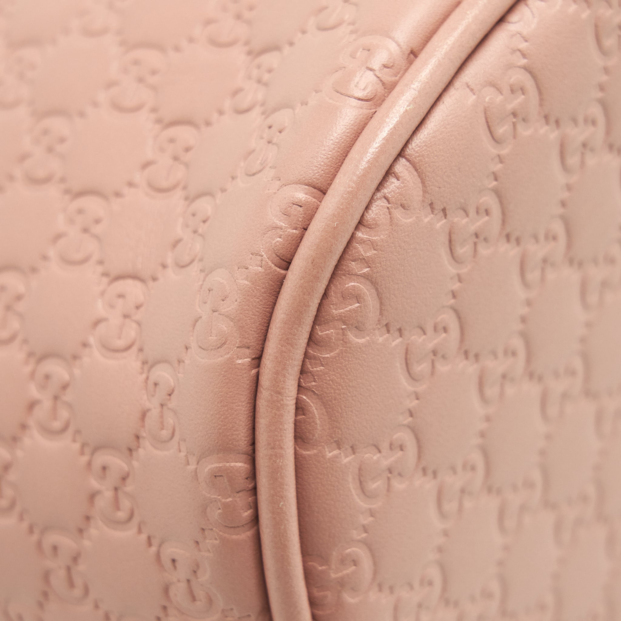 GUCCI TOP HANDLE TOTE BAG LIGHT PINK LGHW