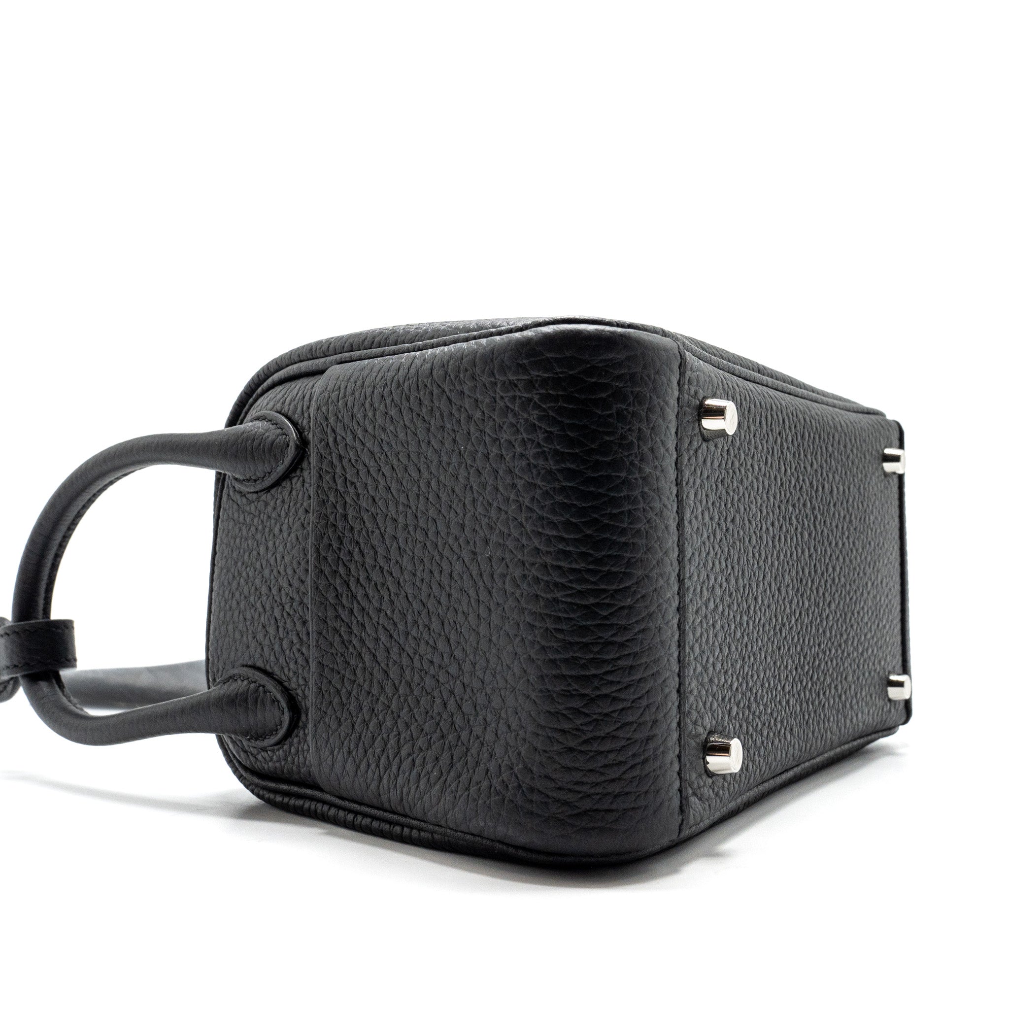 HERMES MINI LINDY CLEMENCE BLACK SHW