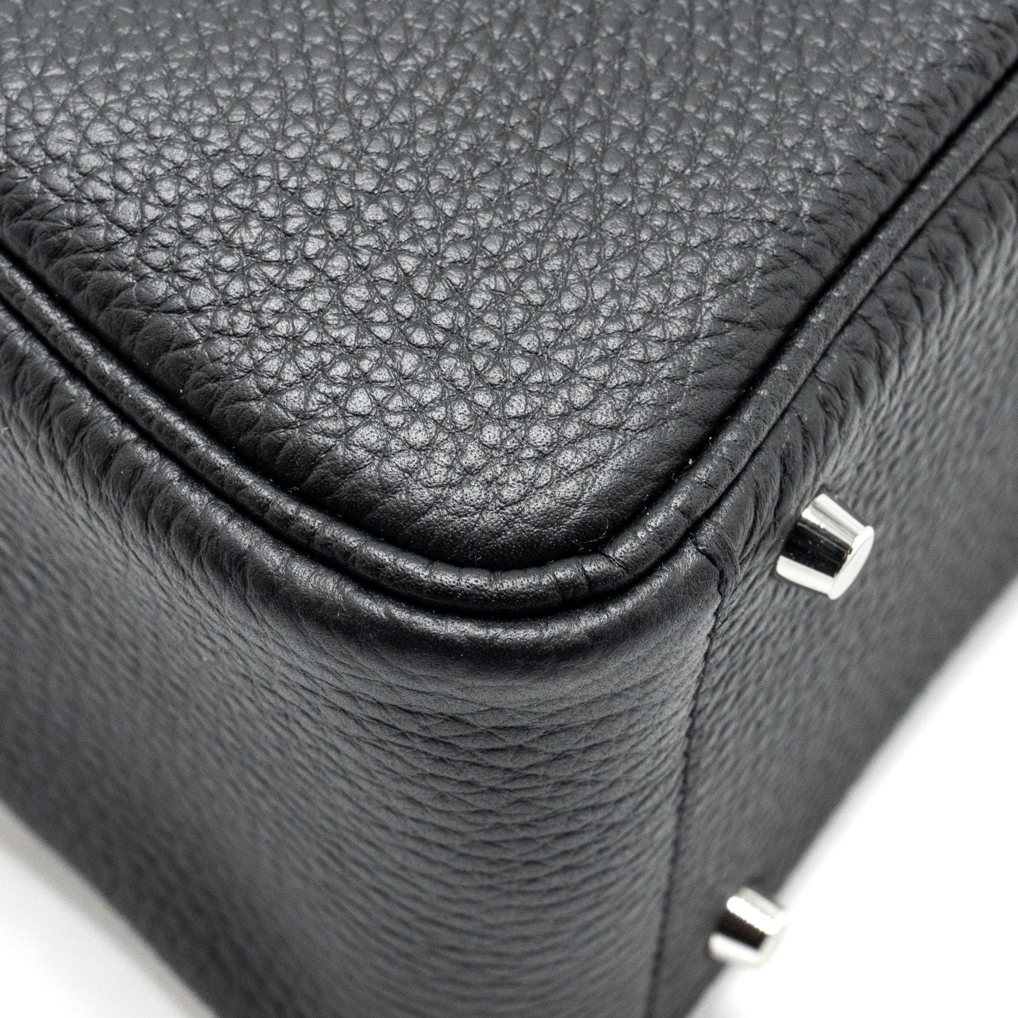 HERMES MINI LINDY CLEMENCE BLACK SHW
