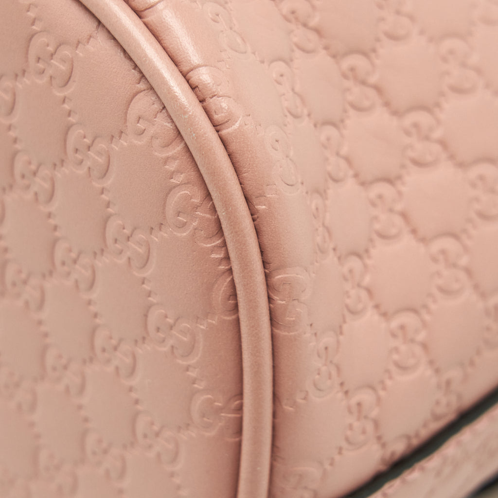 GUCCI TOP HANDLE TOTE BAG LIGHT PINK LGHW