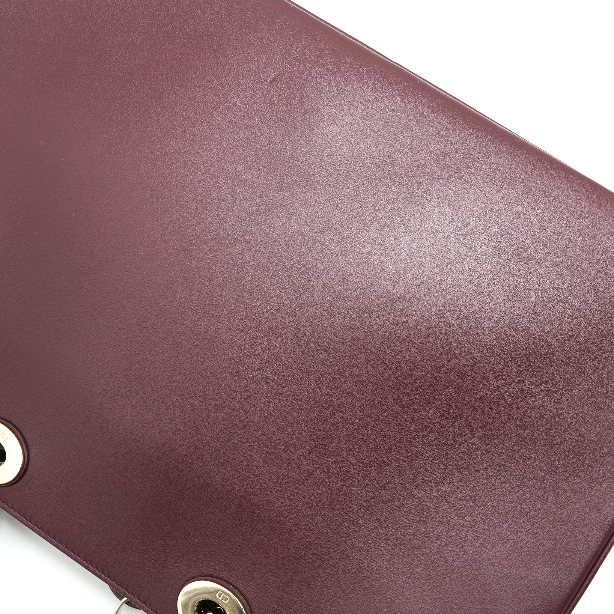 CHRISTIAN DIOR LARGE DIORISSIMO LEATHER HANDBAG MULTICOLOUR