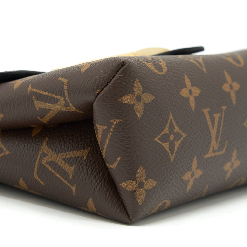LOUIS VUITTON LOCKY BB MONOGRAM CANVAS/ BLACK GHW