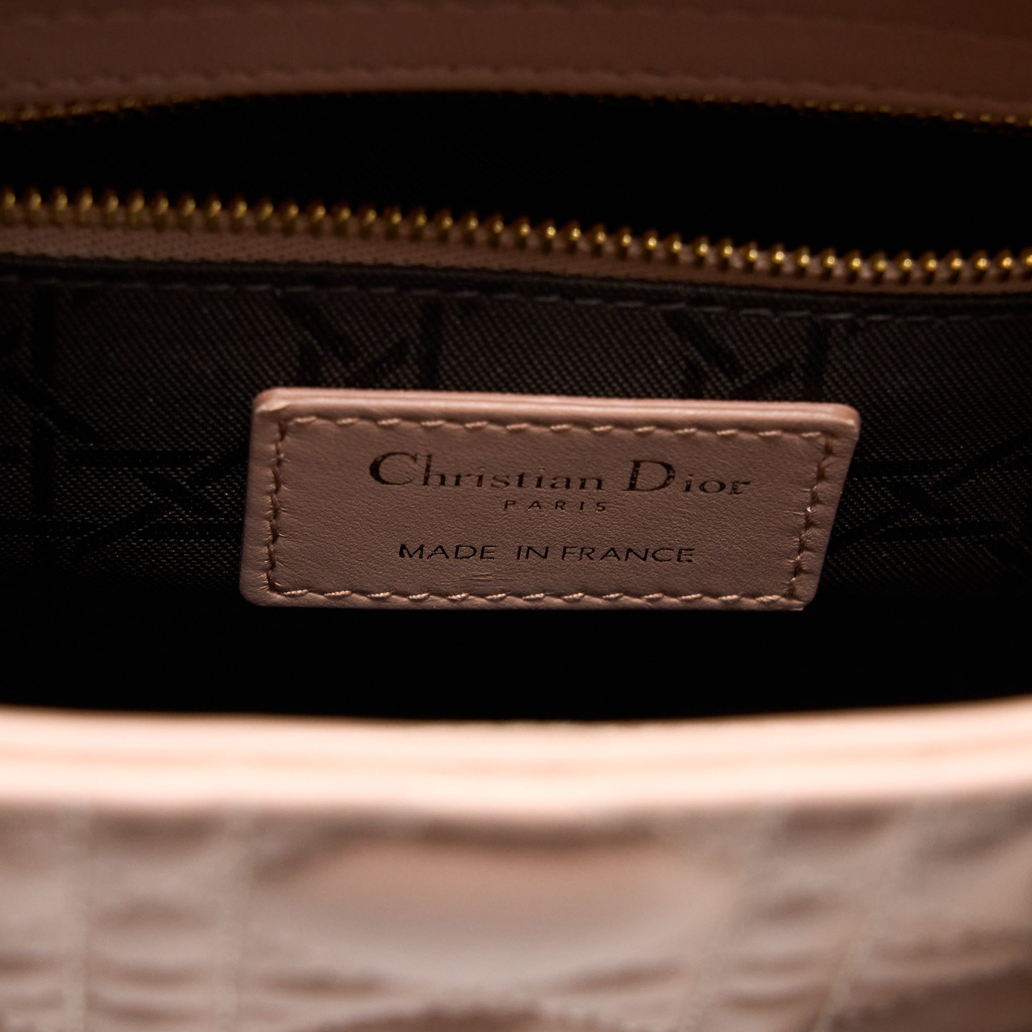 DIOR SMALL LADY DIOR MY ABCDIOR BAG LAMBSKIN PINK LGHW