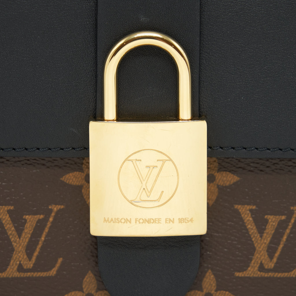 LOUIS VUITTON LOCKY BB MONOGRAM CANVAS/ BLACK GHW