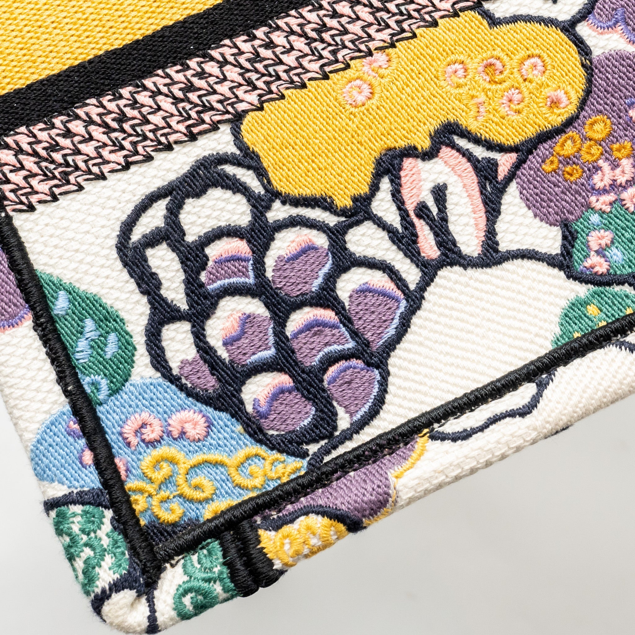 DIOR SMALL DIOR BOOK TOTE CANVAS MULTICOLOUR