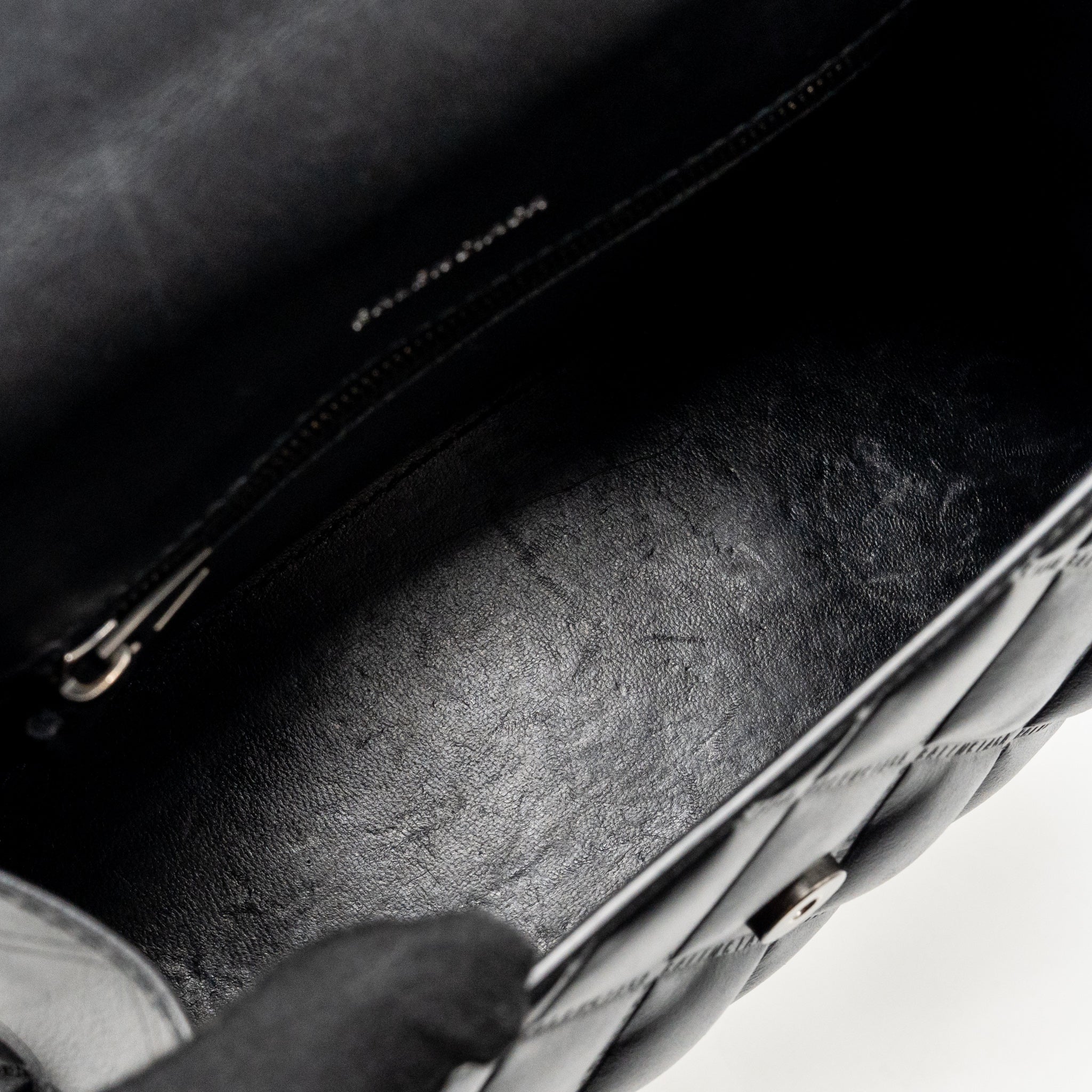 BALENCIAGA SMALL HOURGLASS BAG QUILTED CALFSKIN SO BLACK