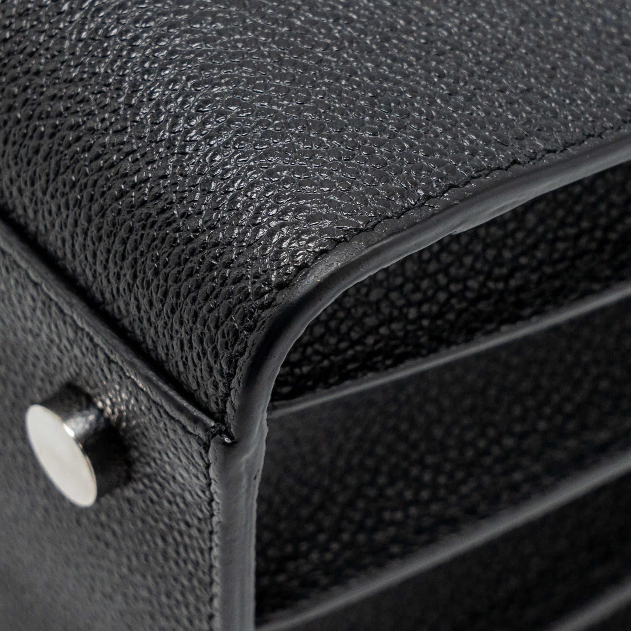 SAINT LAURENT SAC DE JOUR GRAINED CALFSKIN BLACK SHW