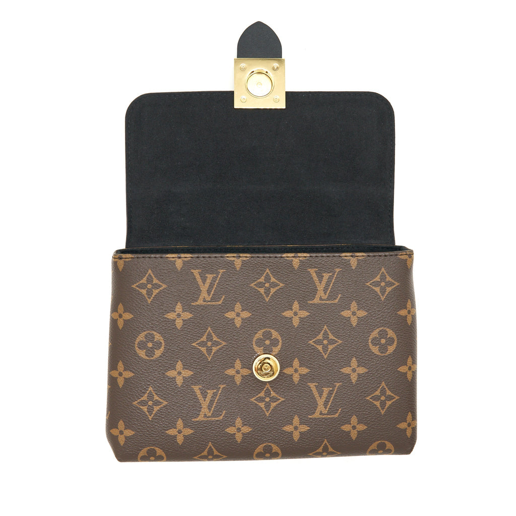 LOUIS VUITTON LOCKY BB MONOGRAM CANVAS/ BLACK GHW