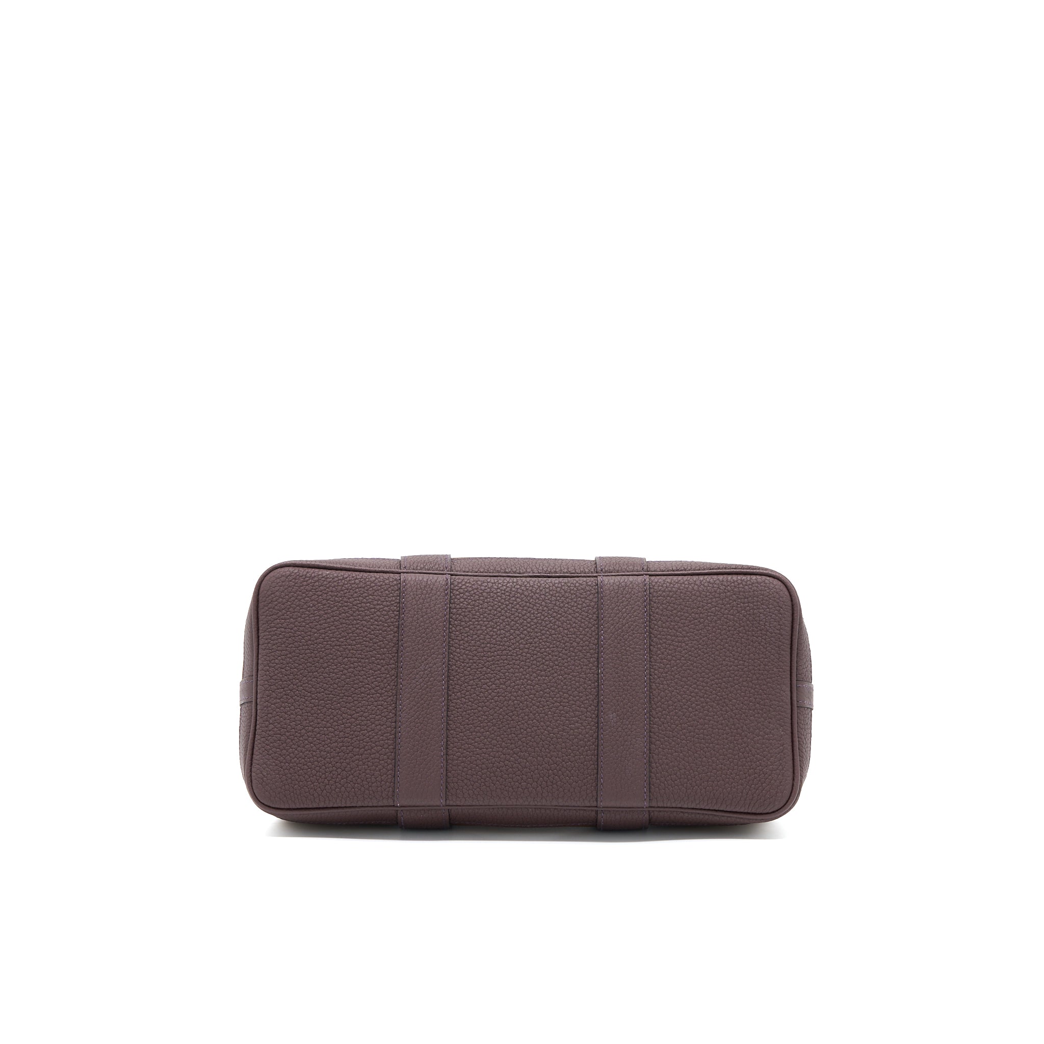 HERMES GARDEN PARTY 30 CANVAS/LEATHER ALEZAN/ BLEU OUTRENER/ ROUGE SELLIER SHW